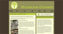 Desktop Screenshot of mushroomgourmet.co.nz